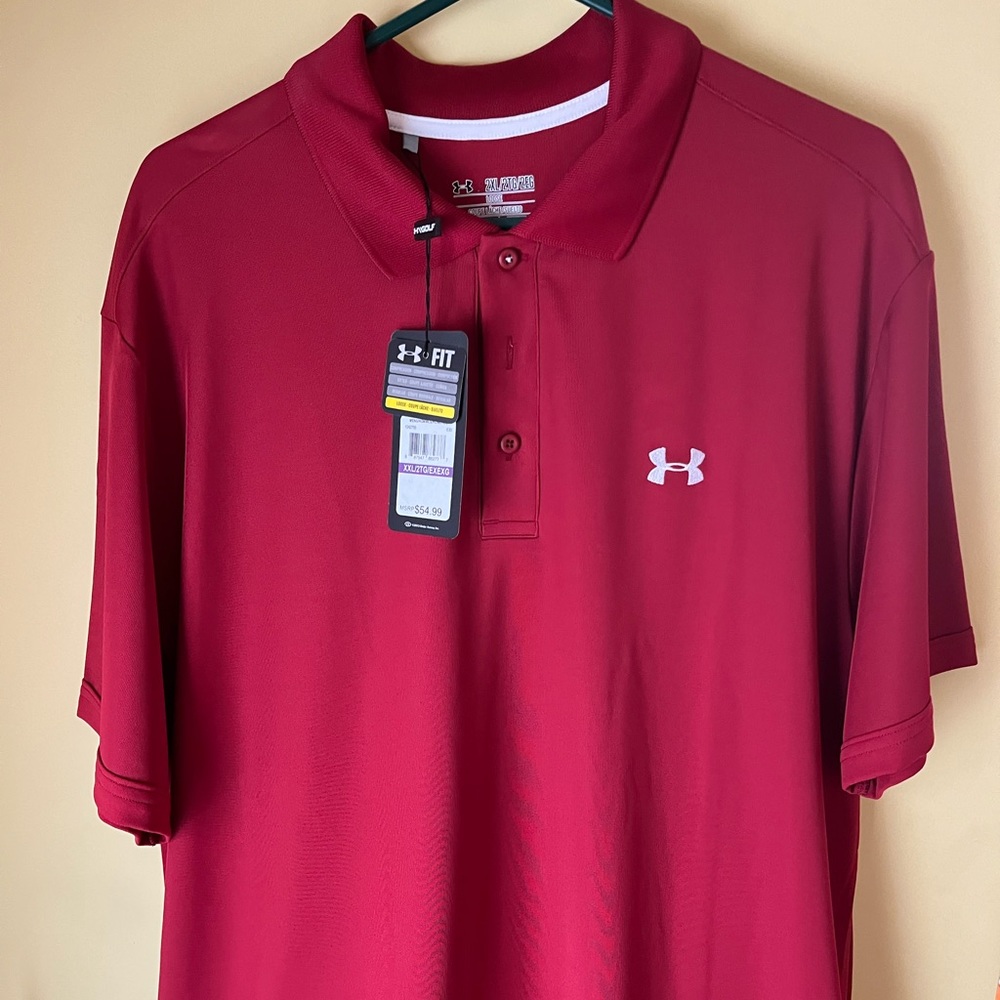 NWT Under Armour Golf Shirt